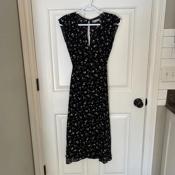 Reformation Wellfleet Venezia Floral Midi Dress Multicolor 33777 - Picture 3 of 11